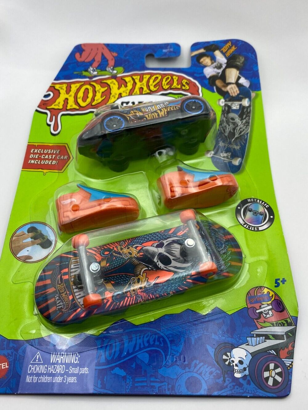 Hot Wheels Skate Tony Hawk With Car Included (Tour de Fast)